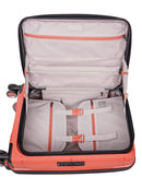 Cellini Ipak 4 Wheel Carry On Trolley Case Coral