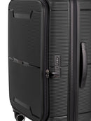 Cellini Ipak Medium 4 Wheel Trolley Case Black