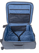 Cellini Megapak Medium 4-Wheel Trolley Case Blue