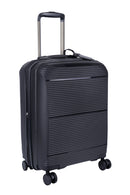 Cellini Qwest 4 Wheel Carry On Trolley Black
