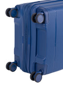 Cellini Qwest 4 Wheel Carry On Trolley Navy