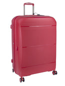 Cellini Qwest Large 4 Wheel Trolley Case Red