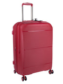 Cellini Qwest Medium 4 Wheel Trolley Case Red