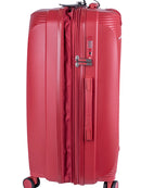 Cellini Qwest Medium 4 Wheel Trolley Case Red