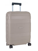 Cellini Safetech 4 Wheel 55cm Carry On Trolley Rock Brown