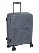 Cellini Starlite Medium 65cm 4 Wheel Trolley Case Grey