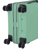 Cellini Starlite Large 75cm 4 Wheel Trolley Case Light green