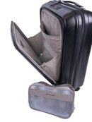 Cellini Tri Pak 4 Wheel Carry On Trolley Black