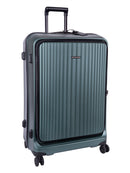 Cellini Tri Pak Large 4 Wheel Trolley Case Green