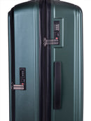 Cellini Tri Pak Large 4 Wheel Trolley Case Green