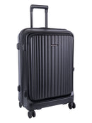 Cellini Tri Pak Medium 4 Wheel Trolley Case Black