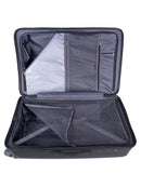 Cellini Xpedition Large Volume 4 Wheel Trolley Trunk Black