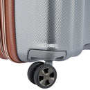 Delsey ST Tropez set 3 Expandale Suitcases (L-77CM) (M-67CM) (S-55CM) Platinum