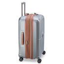 Delsey ST Tropez set 3 Expandale Suitcases (L-77CM) (M-67CM) (S-55CM) Platinum