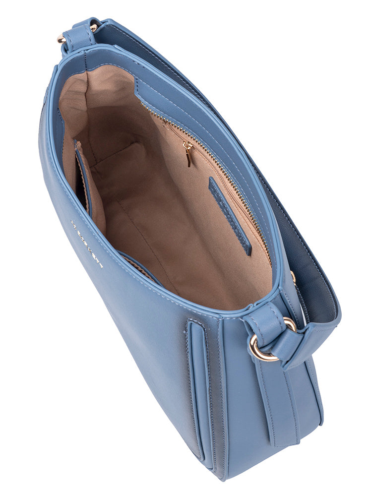 Jo Borkett Kai Shoulder Bag Blue – Saleys Travel Goods
