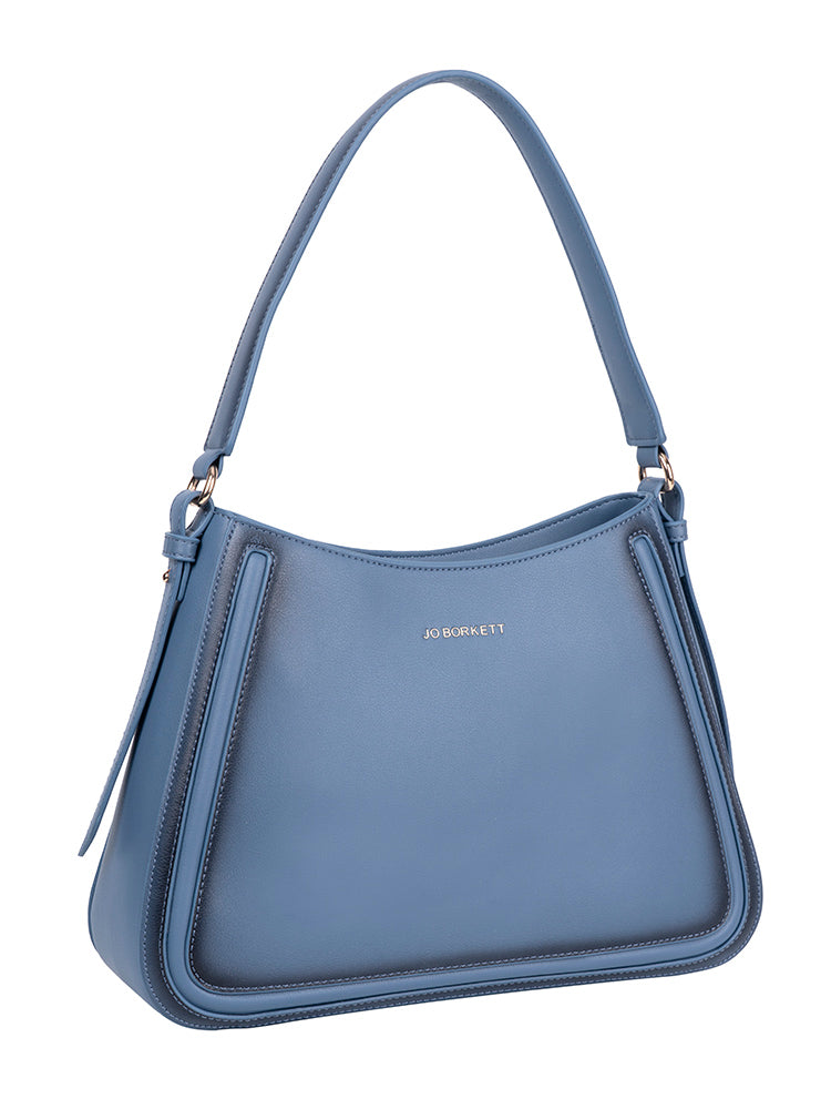 Jo Borkett Kai Shoulder Bag Blue – Saleys Travel Goods