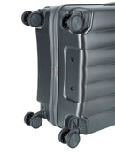 Jo Borkett Gatsby Medium 4 Wheel Trolley Case Charcoal