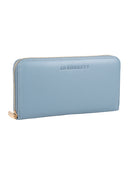 Jo Borkett Purse Programme Zip Around Purse Blue