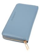 Jo Borkett Purse Programme Zip Around Purse Blue