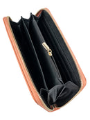 Jo Borkett Purse Programme Zip Around Purse Tan