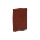 Chesterfield Leather Wallet Cognac Paris