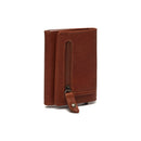 Chesterfield Leather Wallet Cognac Paris