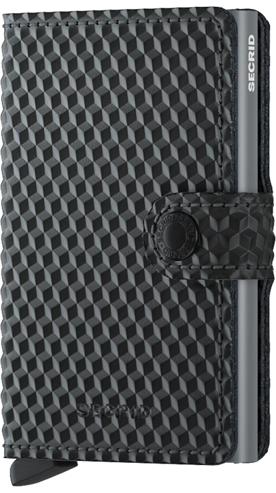 Secrid Mini Wallet Cubic Black- Titanium