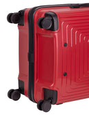 Cellini Flexilite Medium 4 Wheel Trolley Case Red
