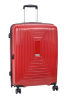 Cellini Flexilite Medium 4 Wheel Trolley Case Red