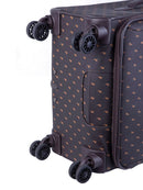 Polo Signature Luggage Large Trolley Case Brown