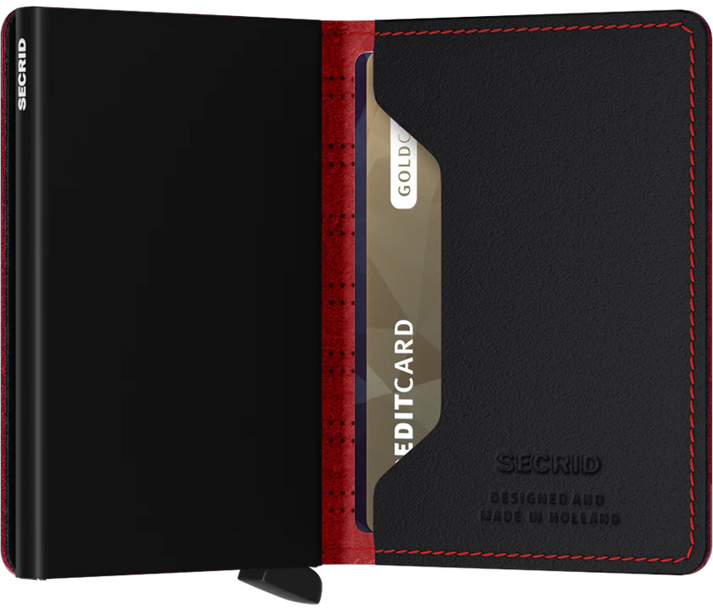 Secrid Mini Wallet Fuel Red-Black
