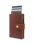 Polo Pop-Up Wallet Brown