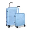 Cellini Starlite 2 piece Large Luggage Travel Sets Chambray Blue