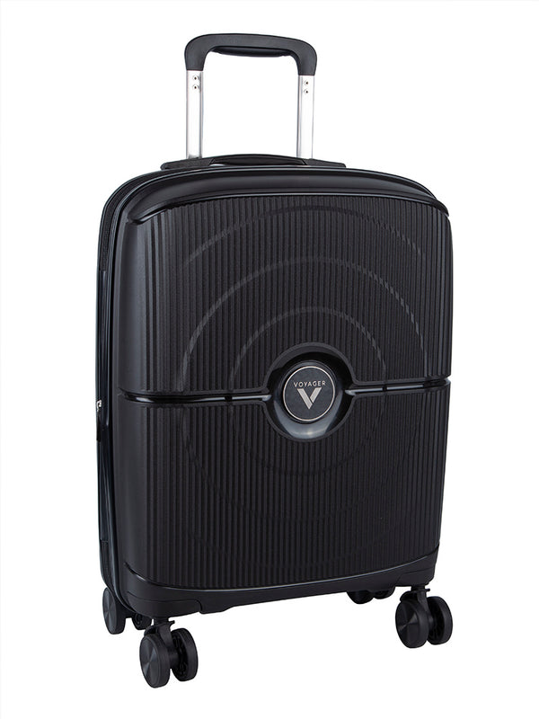 Voyager Aeon 4 Wheel Carry On Trolley Black