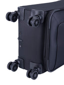 Voyager Istria 4 Wheel Carry On Trolley Black