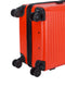 Voyager Mahe Large 4 Wheel Trolley Case Orange