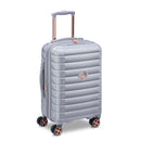 Delsey Shadow 5.0 55cm 4DW Cabin Trolley Case Silver