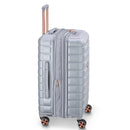 Delsey Shadow 5.0 82cm  4DW Trolley Case Silver