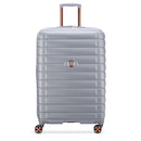 Delsey Shadow 5.0 82cm 4DW Trolley Case Silver