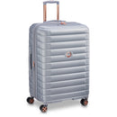 Delsey Shadow 5.0 82cm 4DW Trolley Case Silver