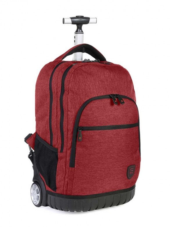 Cellini Uni Trolley Backpack Red – Saleys Travel Goods