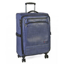 Cellini Origin 3 Piece Set Denim Blue + FREE Large & medium Plastic luggage protector cover