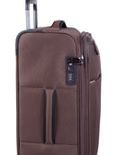 Cellini Smartcase Medium 4 Wheel Trolley Case Walnut