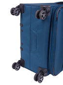 Cellini Smartcase Medium 4 Wheel Trolley Case Midnight Blue
