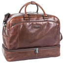 Cellini Infinity Double Decker Duffel Brown
