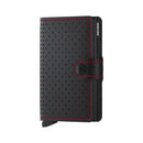 Secrid Miniwallet Perforated Black | Red