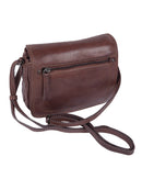 Cellini Diva Flapover Sling Brown