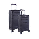 Cellini Nova 2 Piece Medium Luggage Set Black