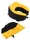 Cellini Foldable Travel Pillow Yellow