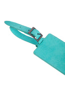Cellini Pu Luggage Tag Teal